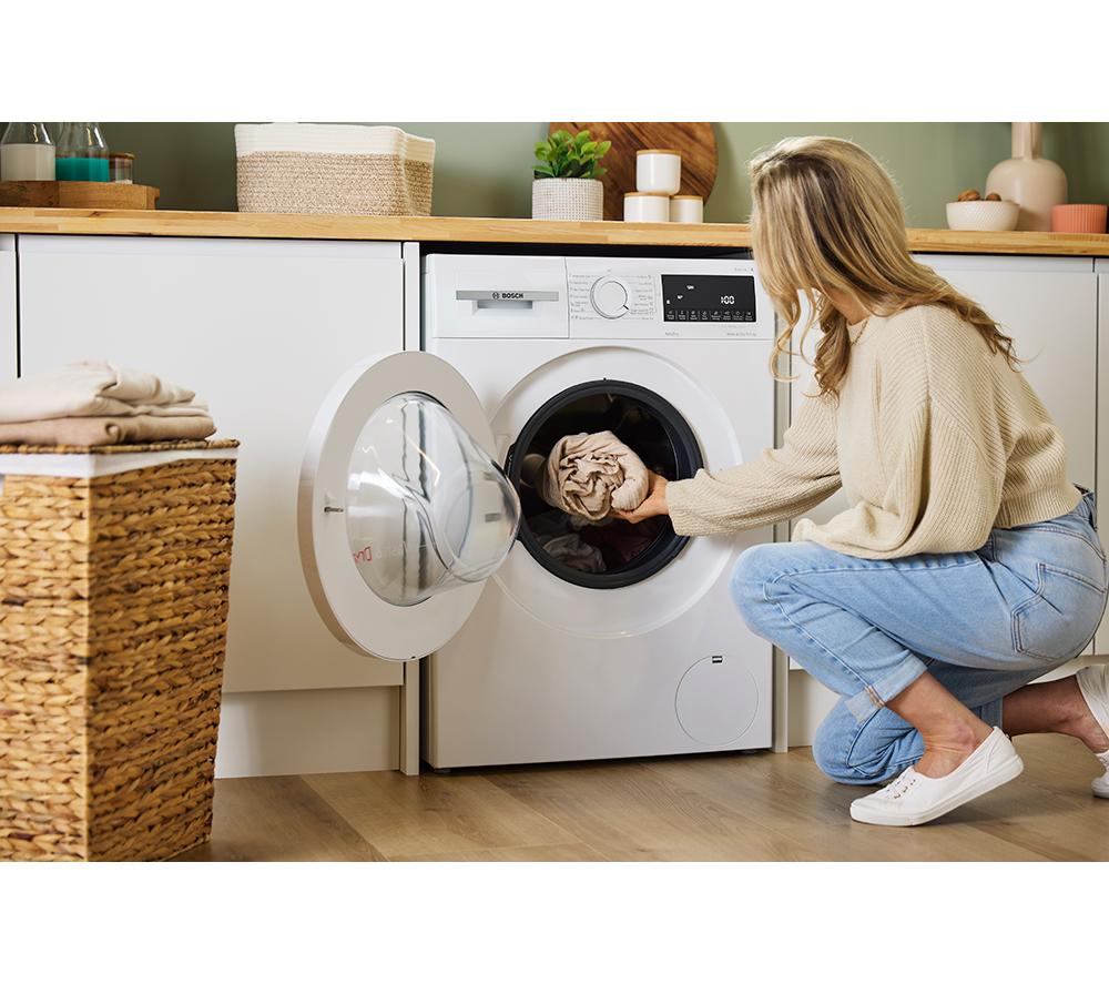 BOSCH Serie 4 WNA144V9GB Lavadora secadora de 9 kg - Blanca