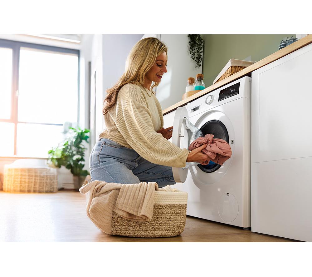 BOSCH Serie 4 WNA144V9GB Lavadora secadora de 9 kg - Blanca