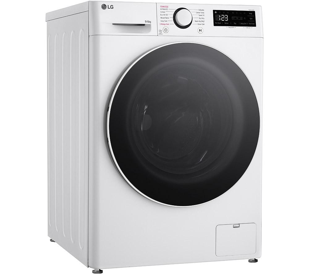Lavasecadora LG Serie 4 AI Direct Drive FWY696WWLN1 de 9 kg - Blanca