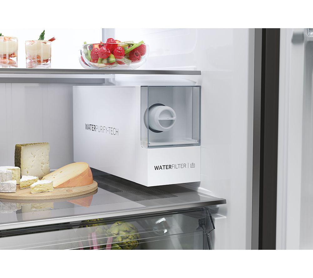 Frigorífico Combi Inteligente de Estilo Americano HAIER HSW79F18CIMM - Inox Platino