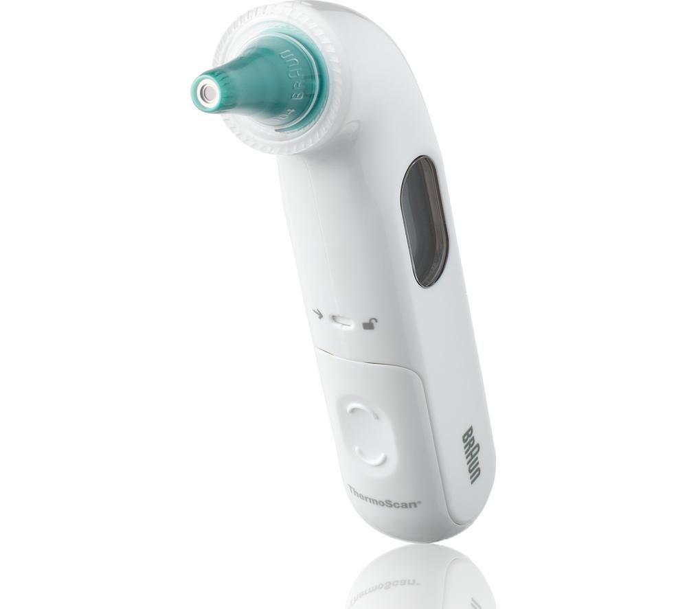 BRAUN ThermoScan 3 IRT 3030 Ear Thermometer - White and Green
