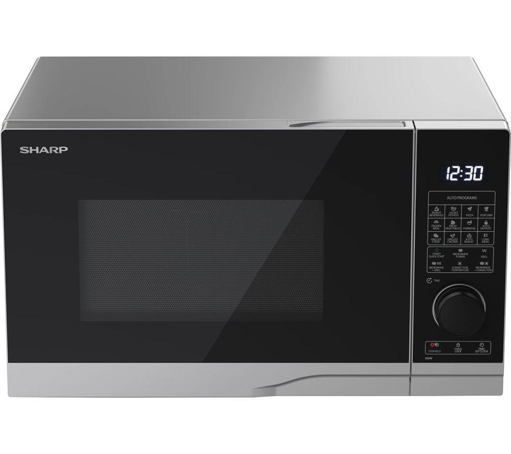 SHARP Premium Series YC-PC284AU-S Combination Microwave - Silver
