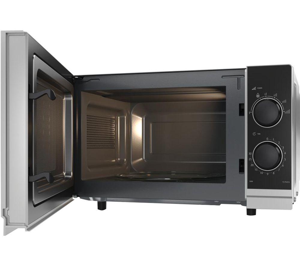 SHARP Premium Series YC-PS201AU-S Solo Microwave - Silver