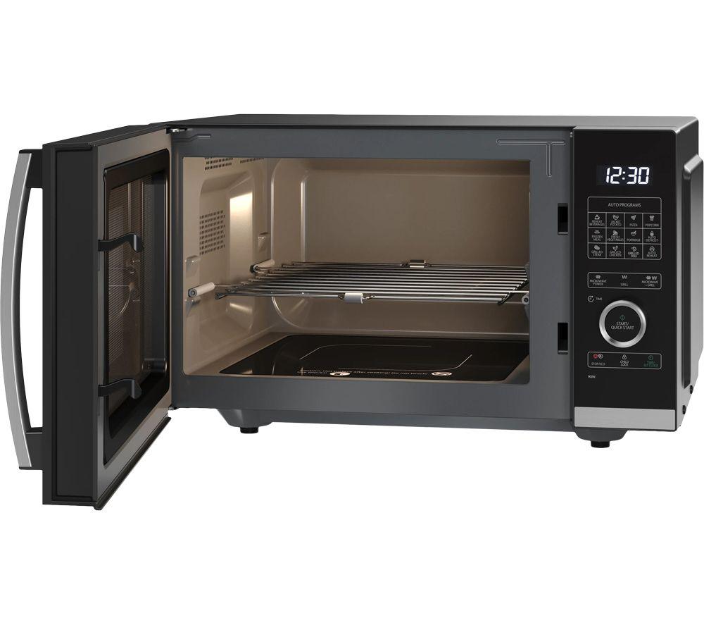 SHARP Quality Series YC-QG234AU-B Microwave with Grill - Black
