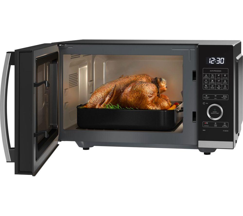 SHARP Quality Series YC-QG234AU-B Microwave with Grill - Black