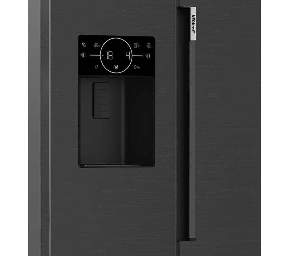 Frigorífico americano BEKO Pro ASP342VPZ - Acero negro