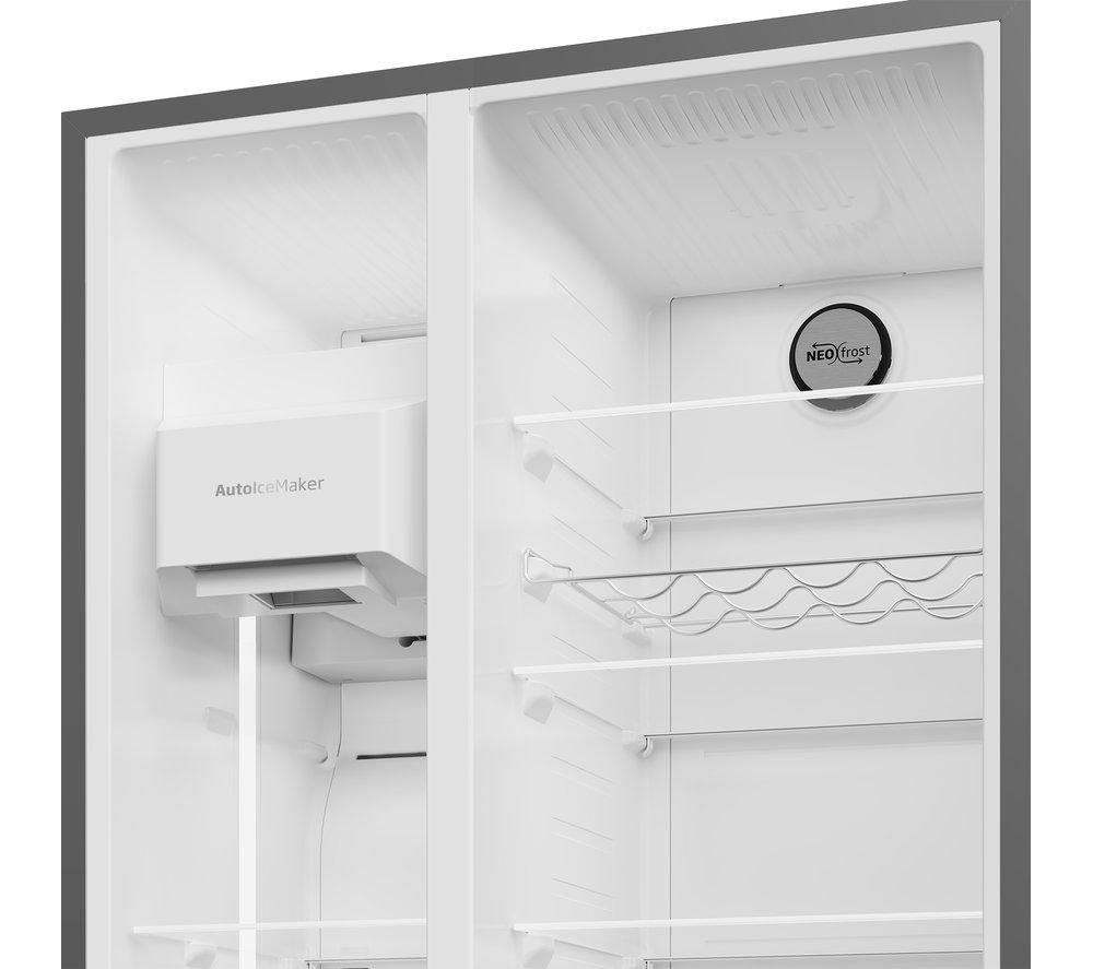 Frigorífico americano BEKO Pro ASP342VPZ - Acero negro