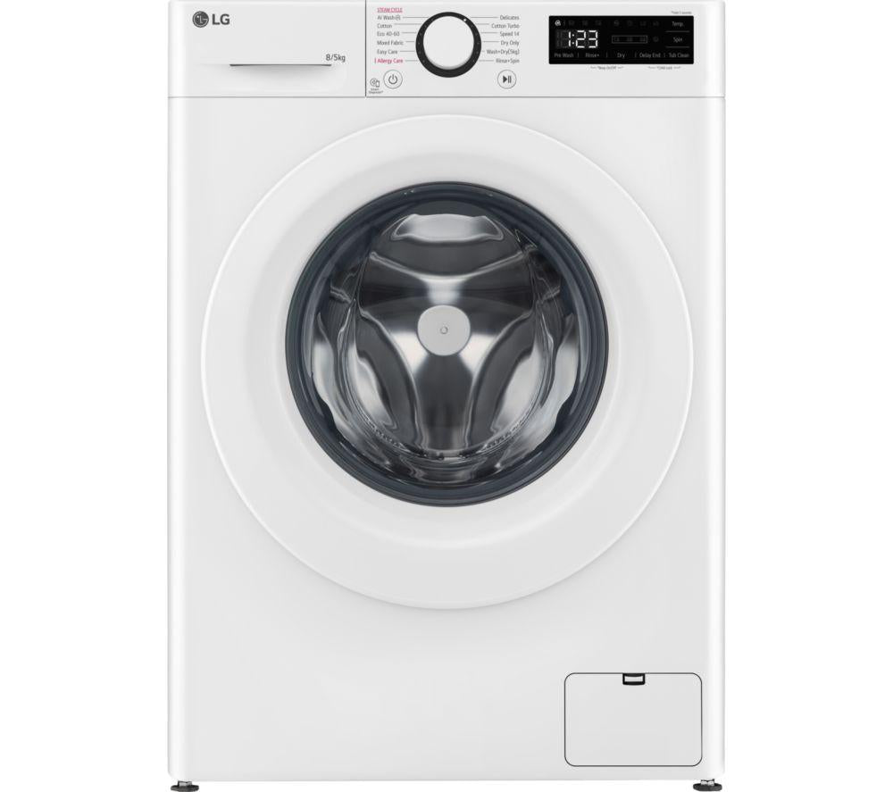 LG Series 3 Counter-Depth MAX FWY385WWLN1 8 kg Washer Dryer - White