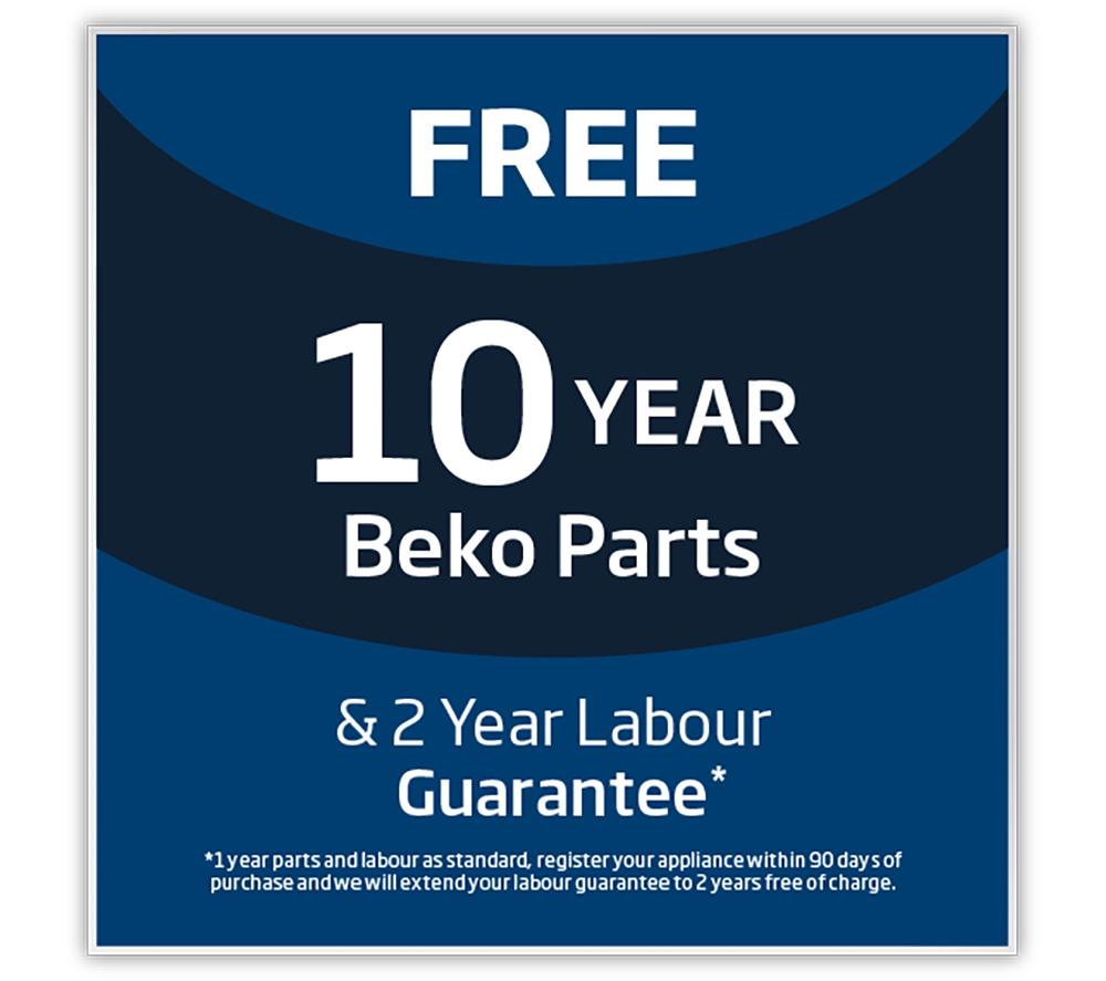 BEKO Pro HarvestFresh ASP342VPS American-Style Fridge Freezer - Stainless Steel