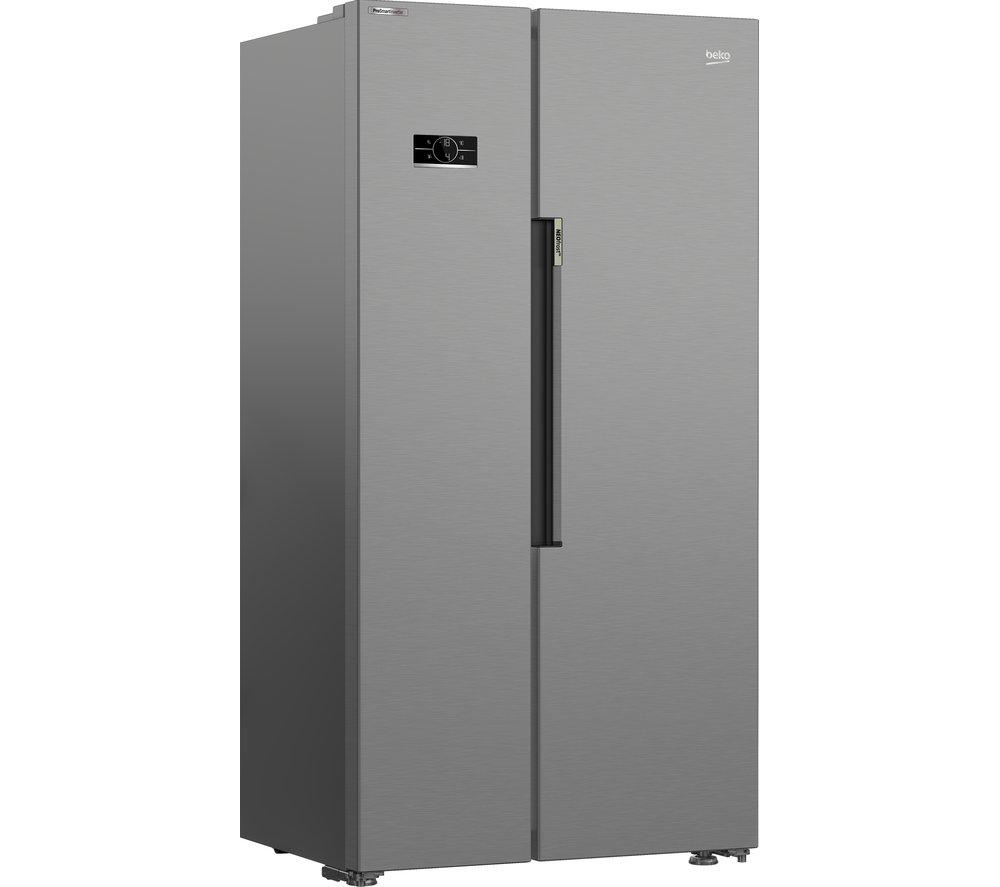 Frigorífico americano BEKO Pro HarvestFresh ASL1442VPS - Acero inoxidable