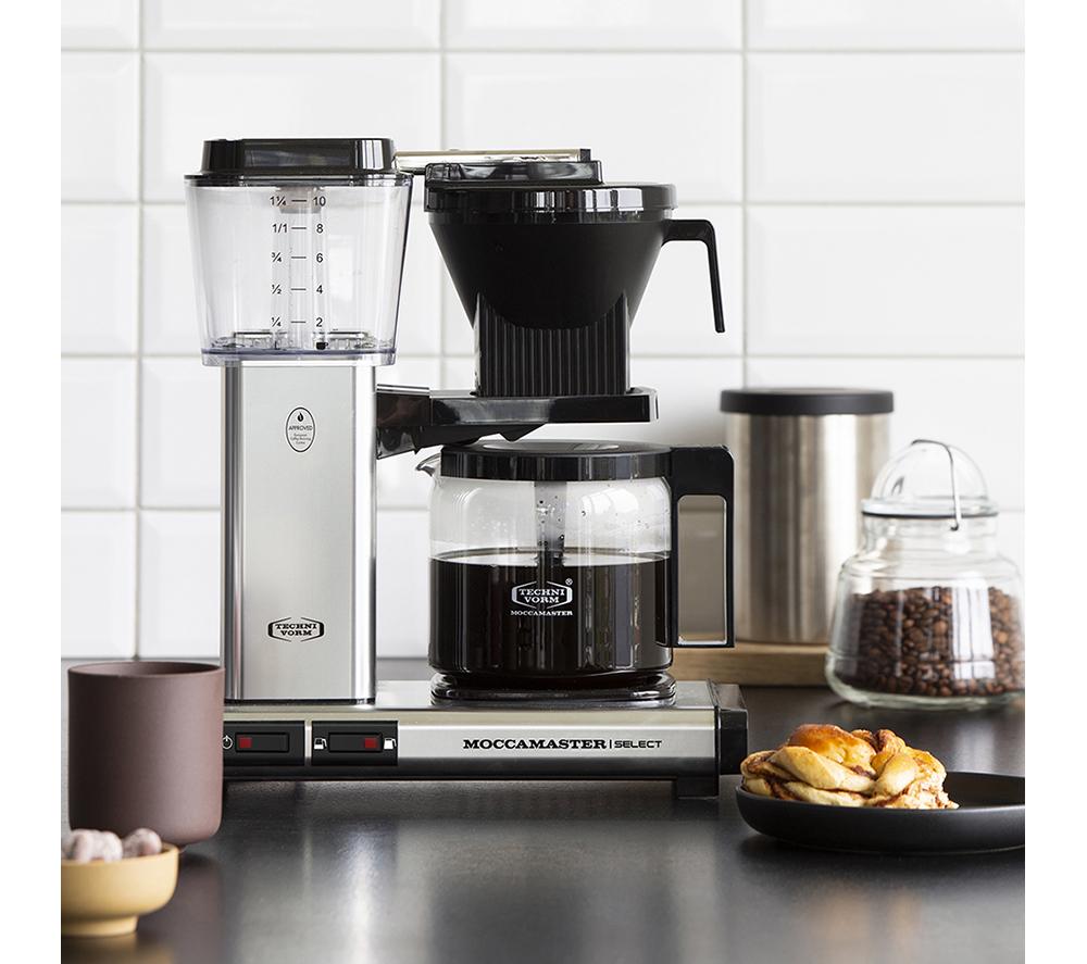 MOCCAMASTER KBG Select 53801 Cafetera de filtro - Plata pulida