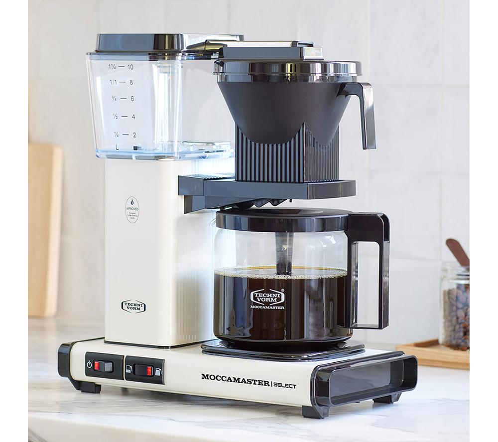 MOCCAMASTER KBG Select 53805 Cafetera de filtro - Blanco roto