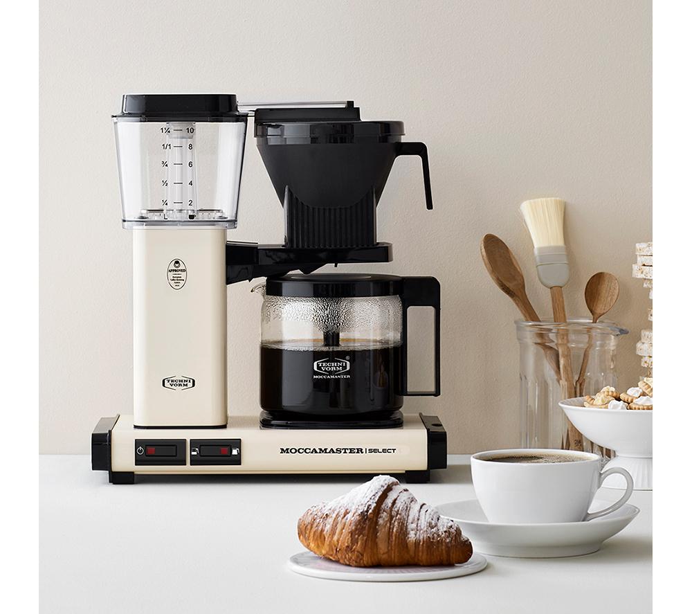 MOCCAMASTER KBG Select 53805 Cafetera de filtro - Blanco roto