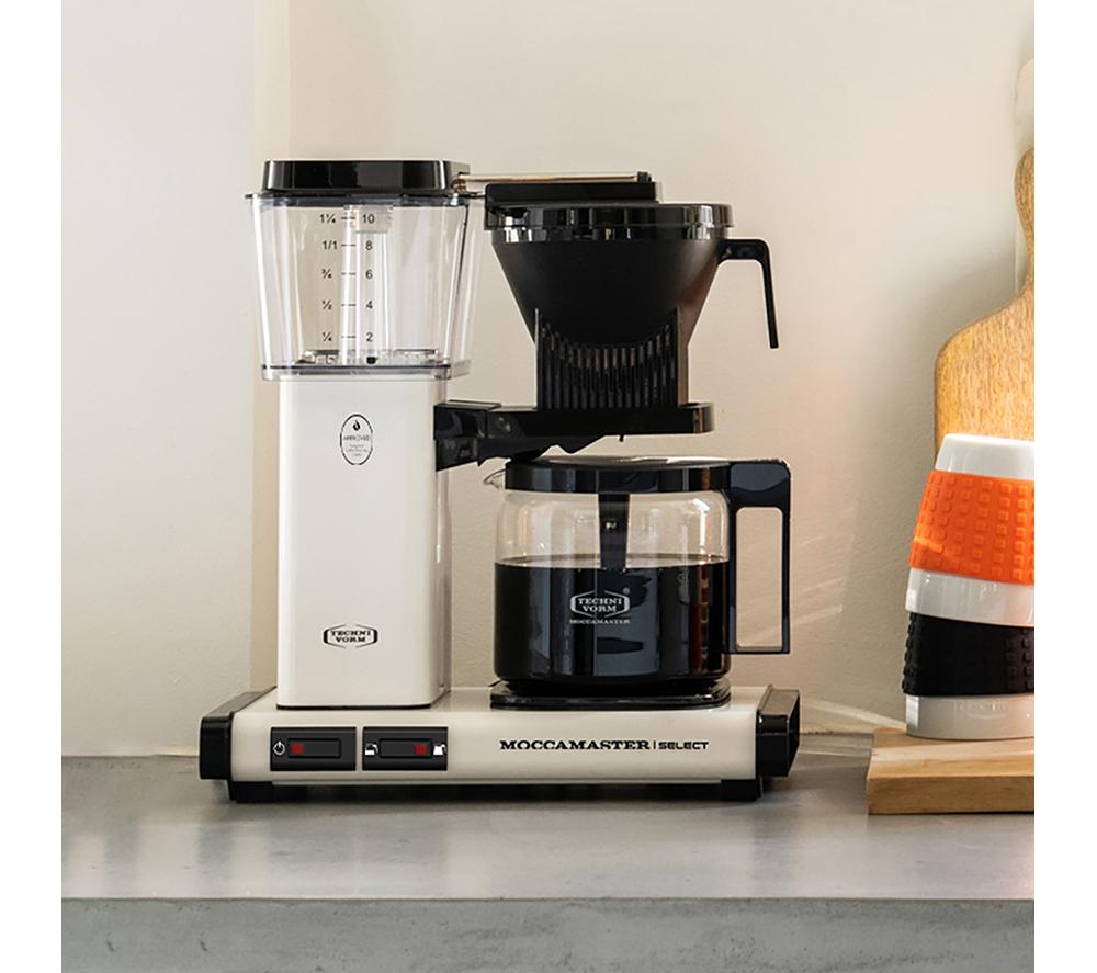 MOCCAMASTER KBG Select 53805 Cafetera de filtro - Blanco roto