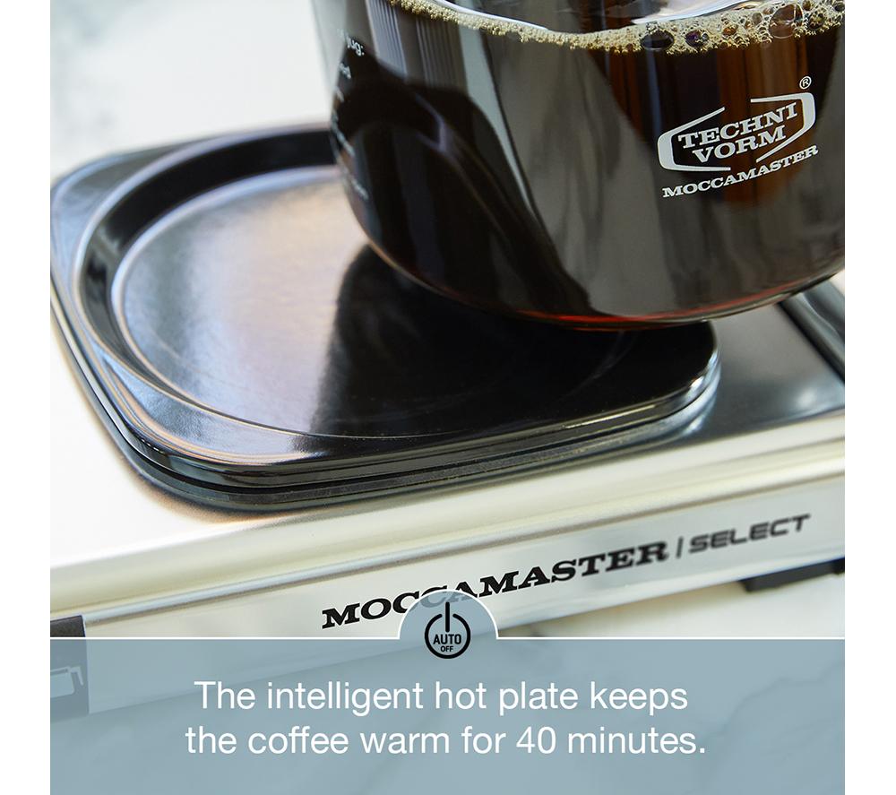 MOCCAMASTER KBG Select 53814 Cafetera de filtro - Negro mate