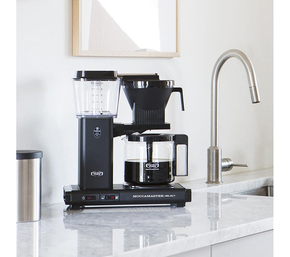MOCCAMASTER KBG Select 53814 Cafetera de filtro - Negro mate