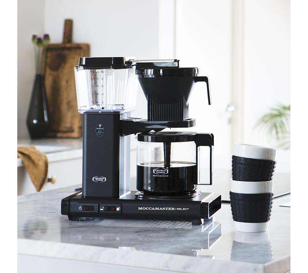 MOCCAMASTER KBG Select 53814 Cafetera de filtro - Negro mate