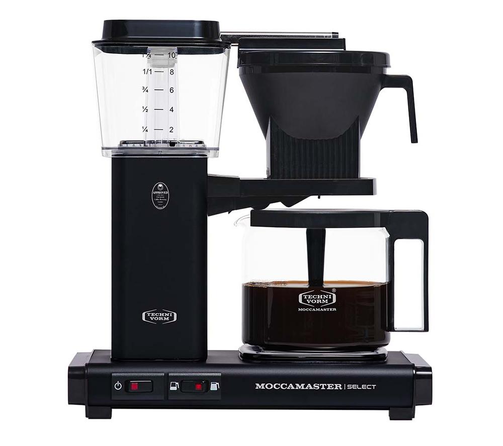 MOCCAMASTER KBG Select 53814 Filter Coffee Machine - Matte Black