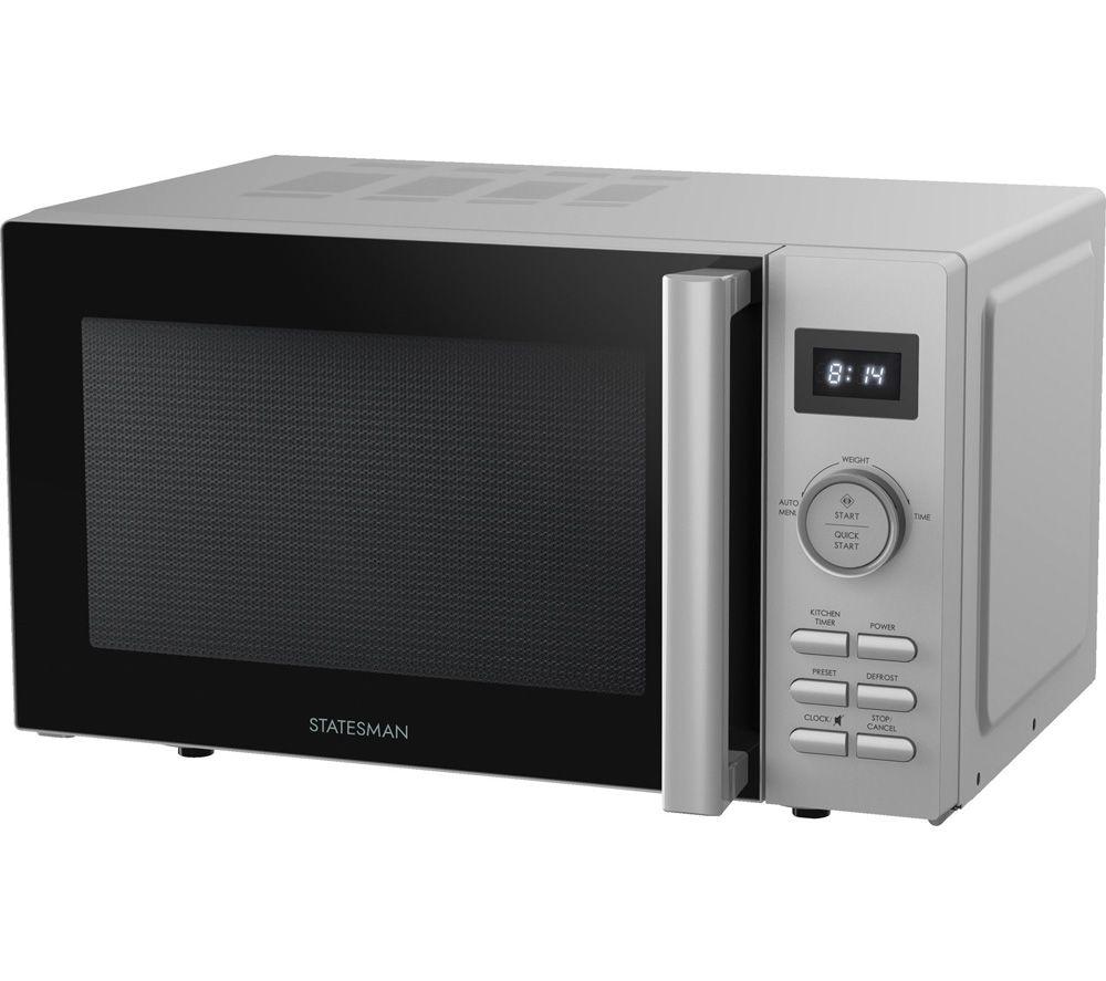 STATESMAN SKMS0820DSS Solo Microwave - Silver