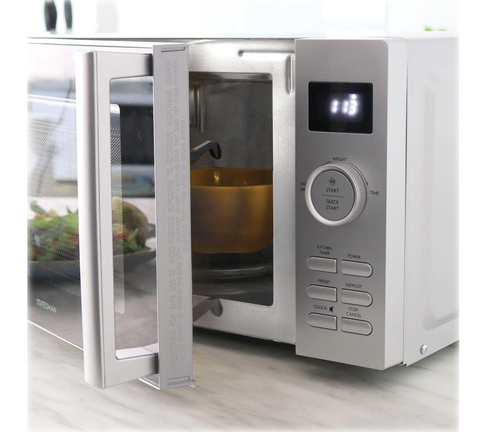 STATESMAN SKMS0820DSS Solo Microwave - Silver
