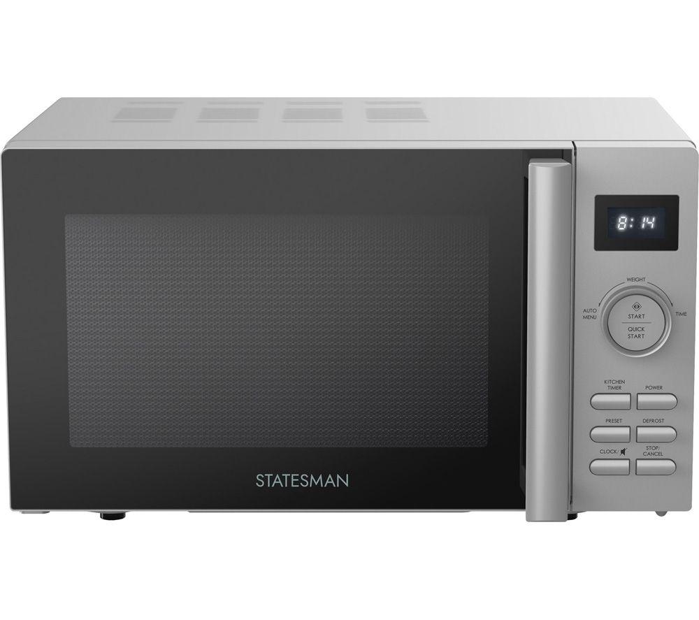 STATESMAN SKMS0820DSS Solo Microwave - Silver