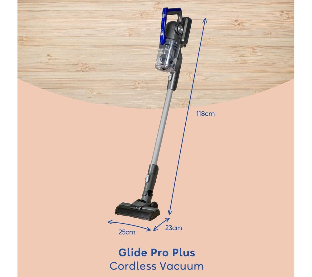 Aspiradora sin cable RUSSELL HOBBS Glide Pro Plus RHHS4101 - Gris y azul