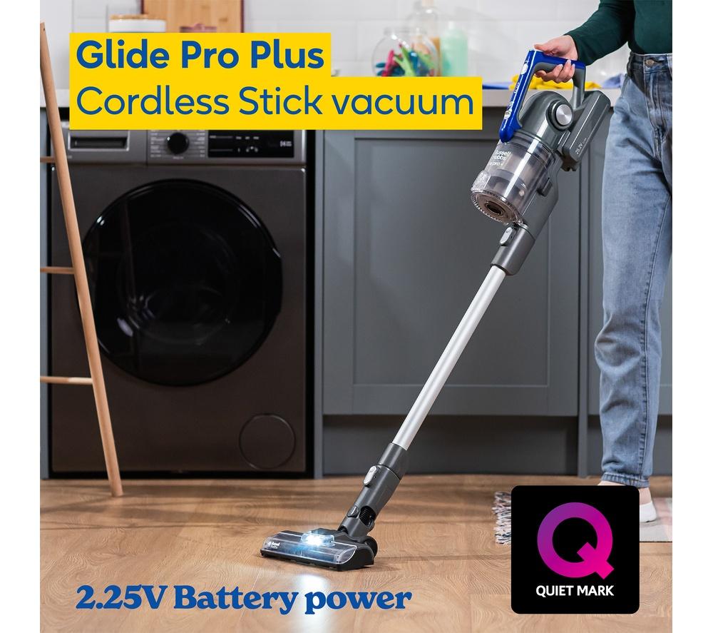 Aspiradora sin cable RUSSELL HOBBS Glide Pro Plus RHHS4101 - Gris y azul