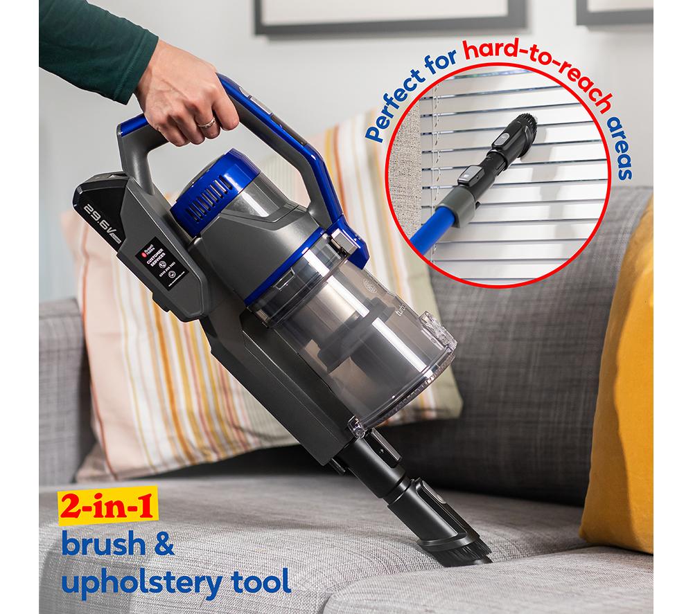 RUSSELL HOBBS Turbo Charge RHHS5101 Cordless Vacuum Cleaner - Grey & Blue