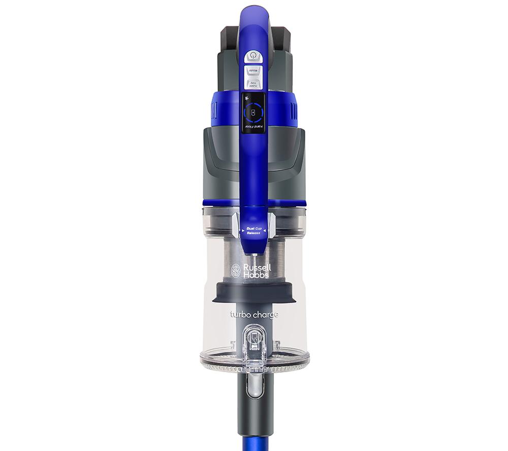 RUSSELL HOBBS Turbo Charge RHHS5101 Cordless Vacuum Cleaner - Grey & Blue