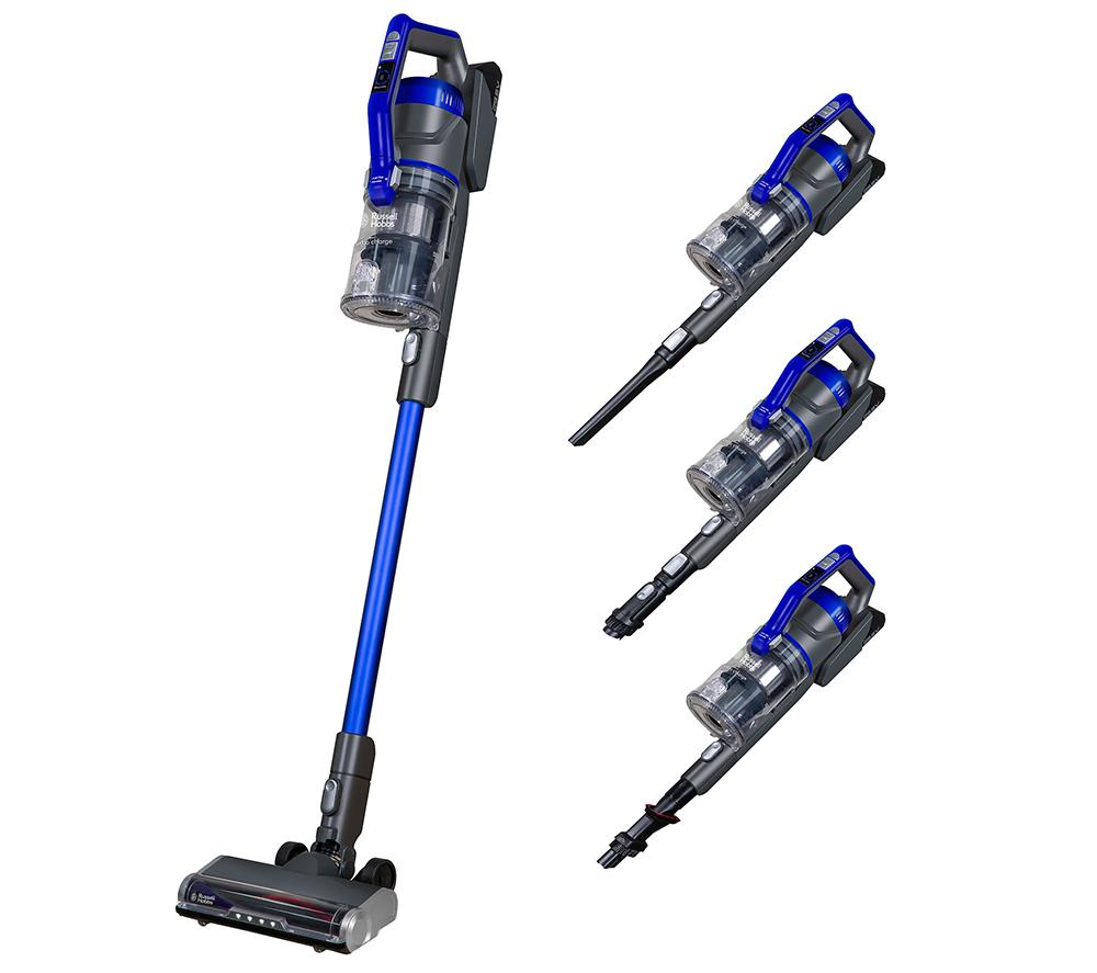 RUSSELL HOBBS Turbo Charge RHHS5101 Cordless Vacuum Cleaner - Grey & Blue