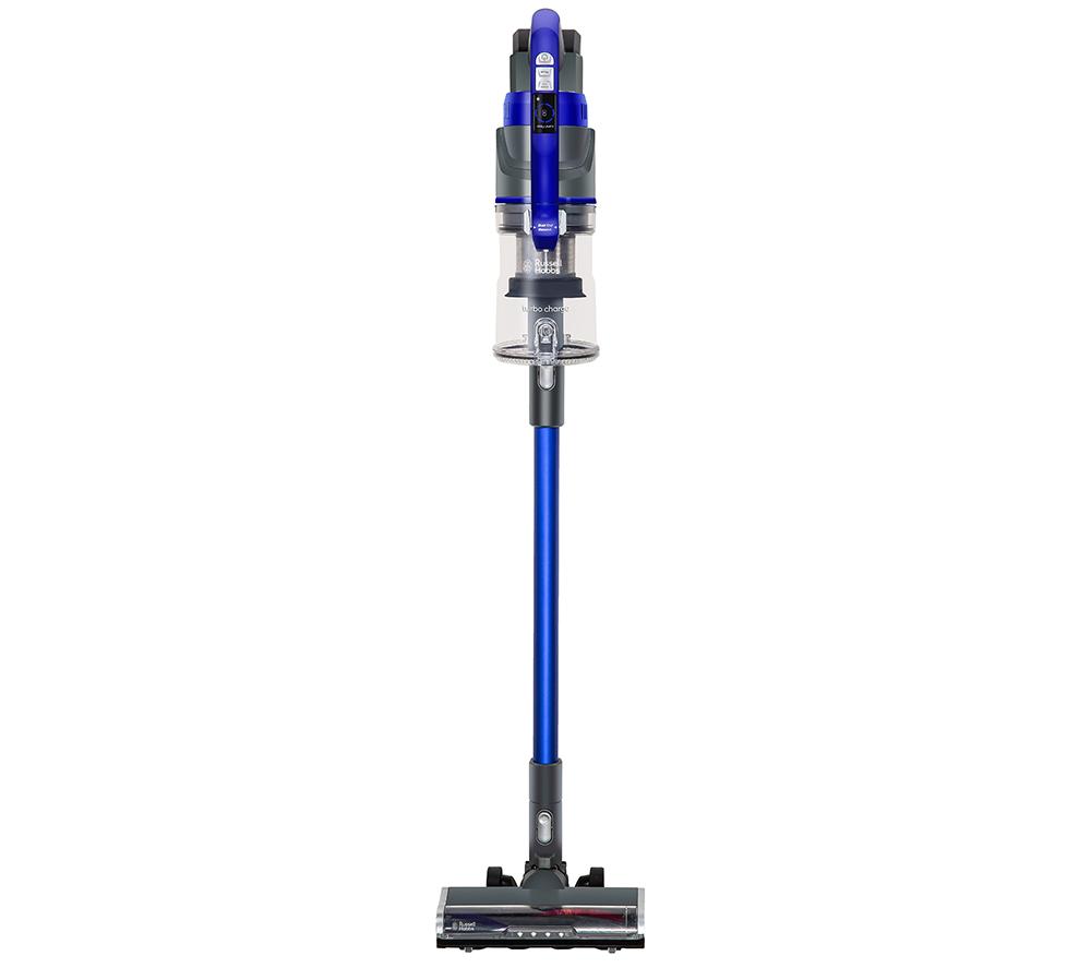 RUSSELL HOBBS Turbo Charge RHHS5101 Cordless Vacuum Cleaner - Grey & Blue
