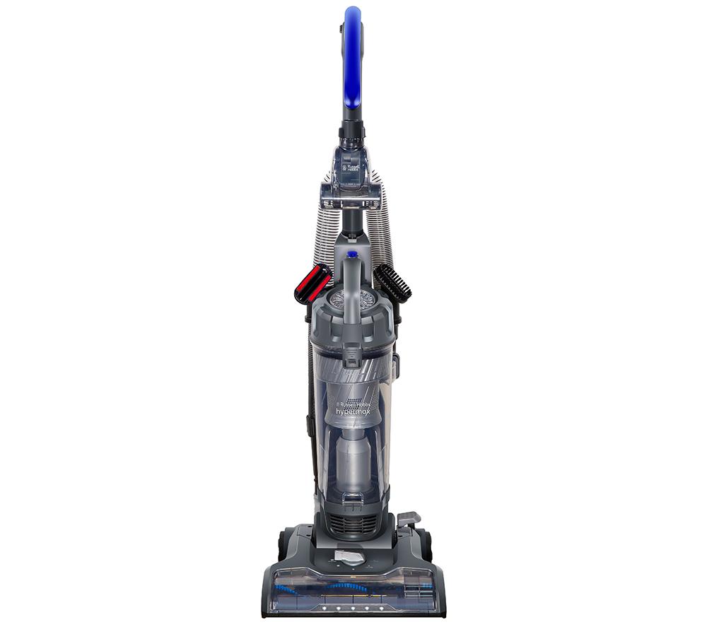RUSSELL HOBBS Hypermax RHUV7001 Upright Bagless Vacuum Cleaner - Grey & Blue