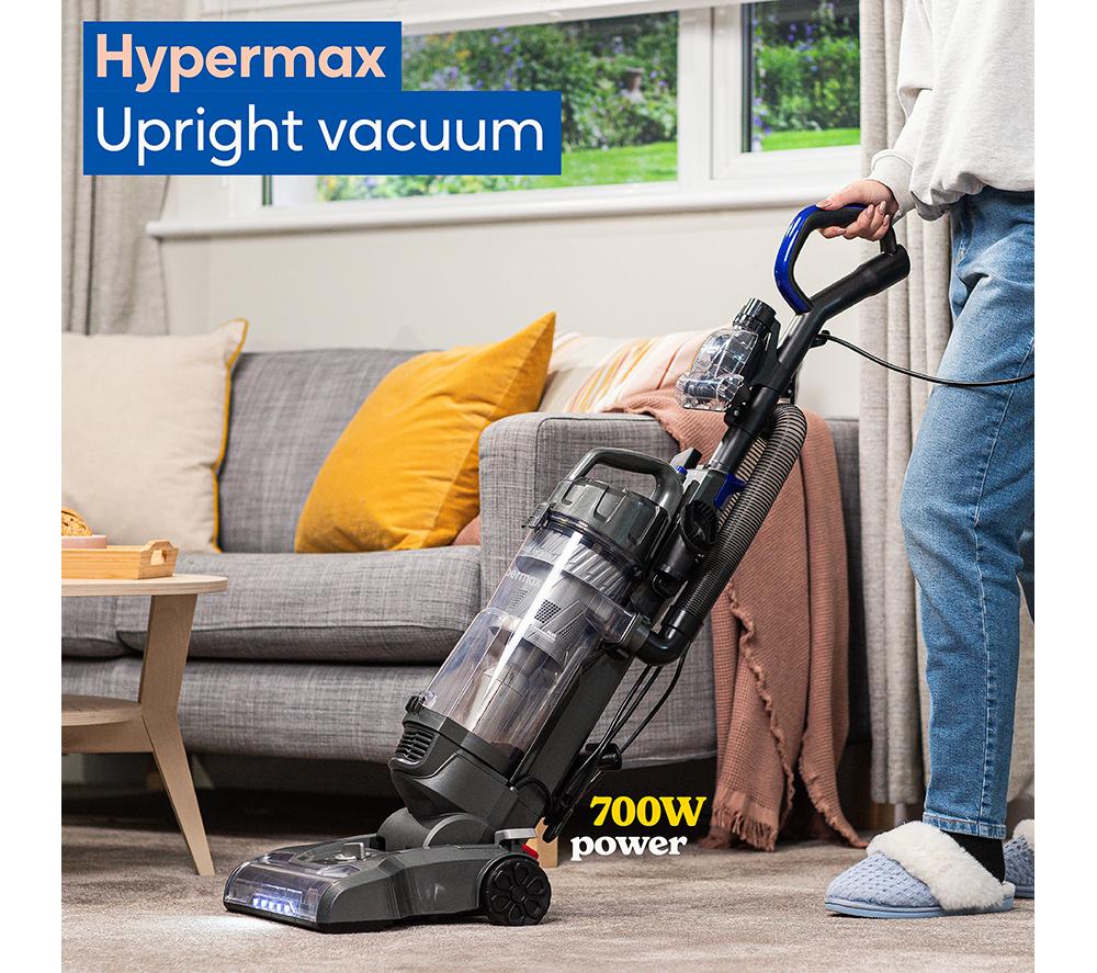 Aspiradora sin bolsa vertical RUSSELL HOBBS Hypermax RHUV7001 - Gris y azul