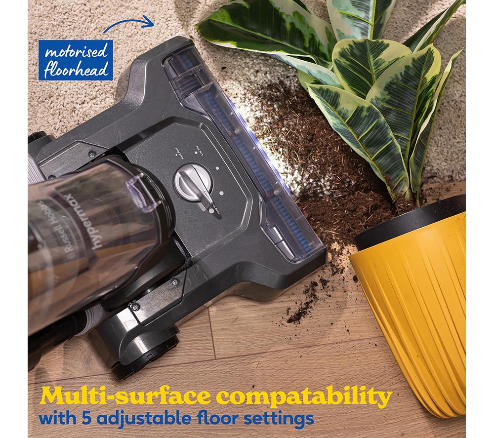 Aspiradora sin bolsa vertical RUSSELL HOBBS Hypermax RHUV7001 - Gris y azul