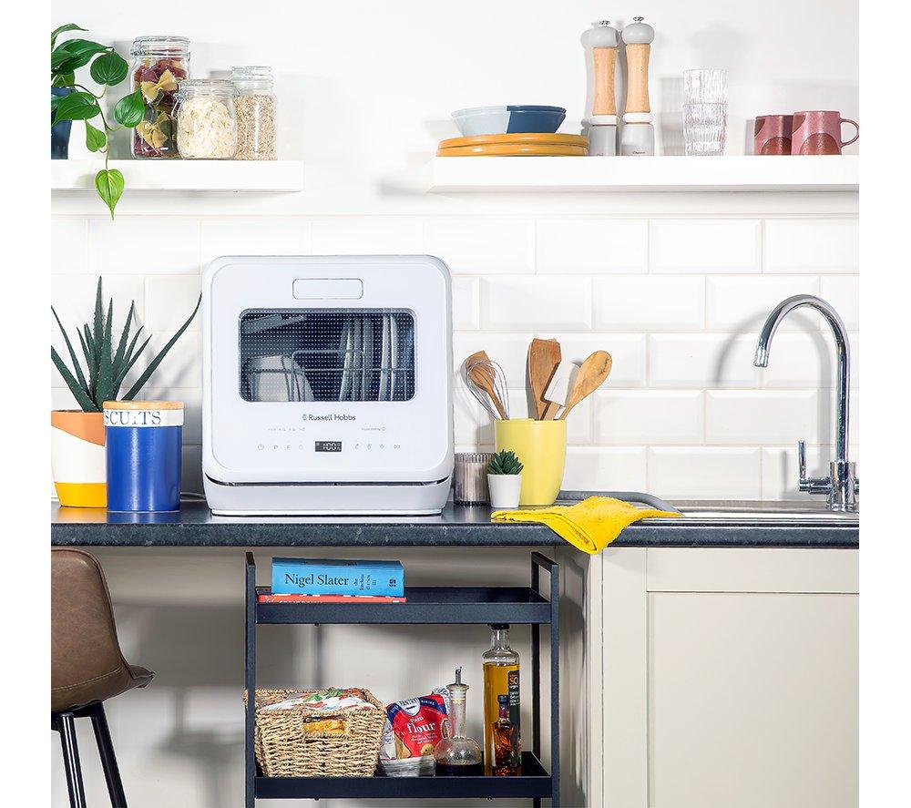 RUSSELL HOBBS RH2TTDW101W Table Top Dishwasher - White