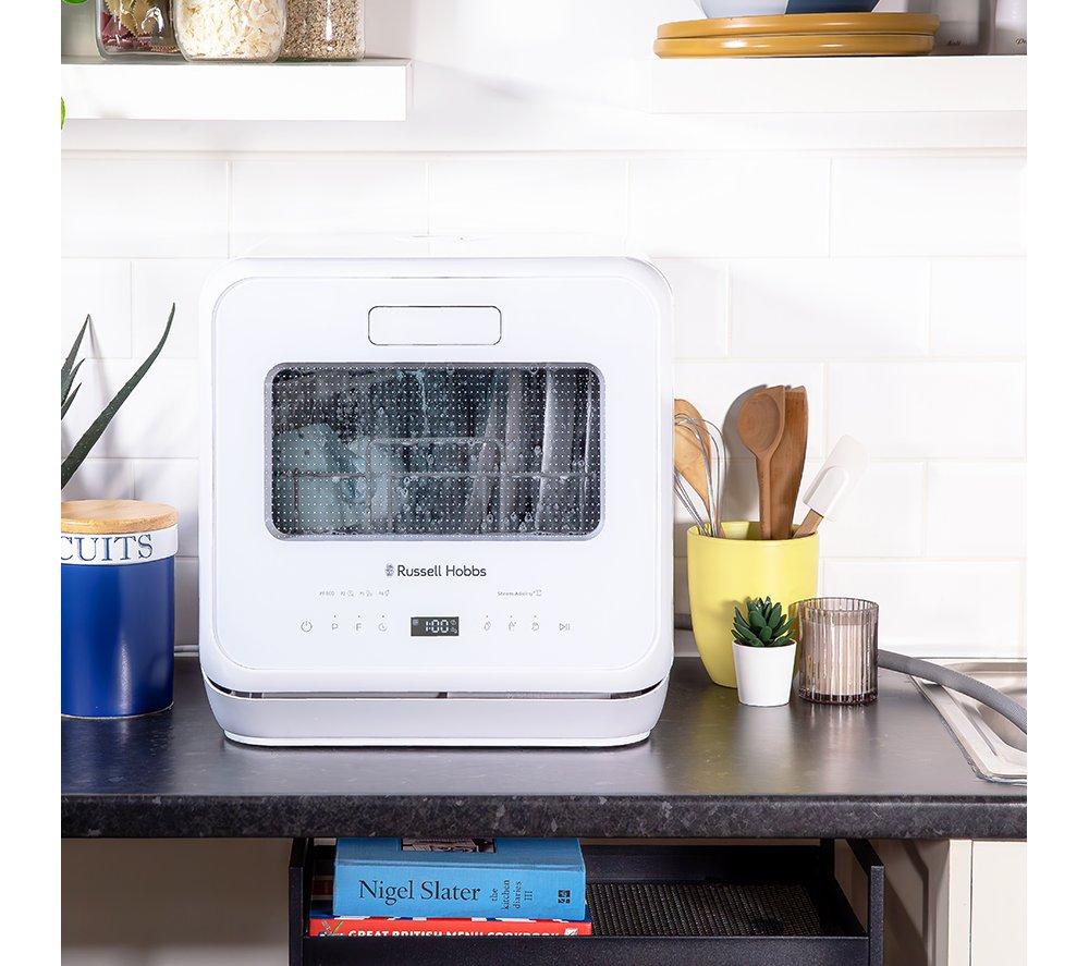 RUSSELL HOBBS RH2TTDW101W Table Top Dishwasher - White