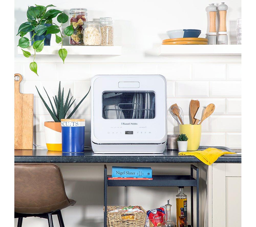 RUSSELL HOBBS RH2TTDW101W Table Top Dishwasher - White