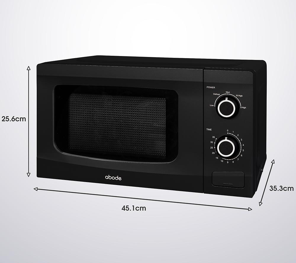 ABODE AMM2001B Compact Solo Microwave - Black