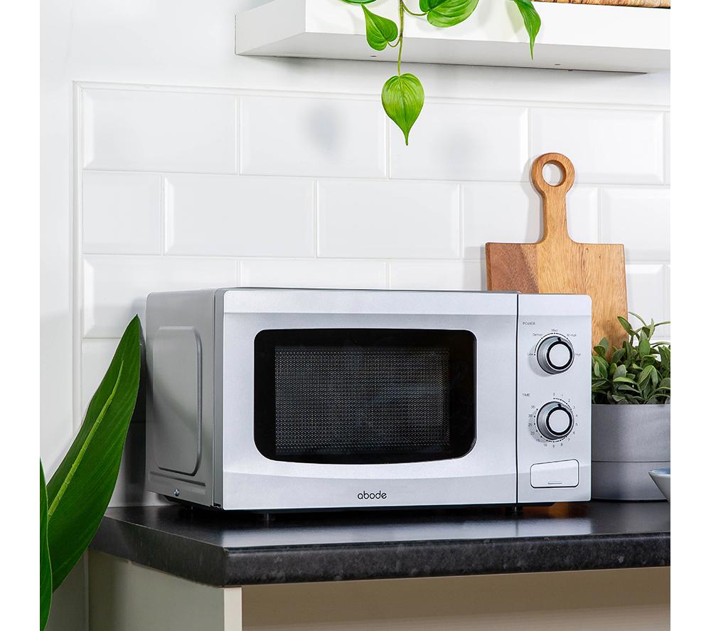ABODE AMM2001S Compact Solo Microwave - Silver