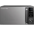 RUSSELL HOBBS Midnight Collection RHM2028DS Solo Microwave - Dark Steel