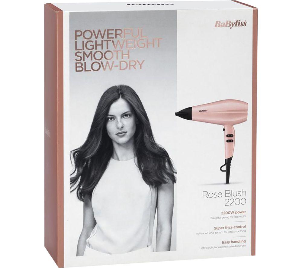 BABYLISS Rose Blush 5337U 2200 Hair Dryer - Pink