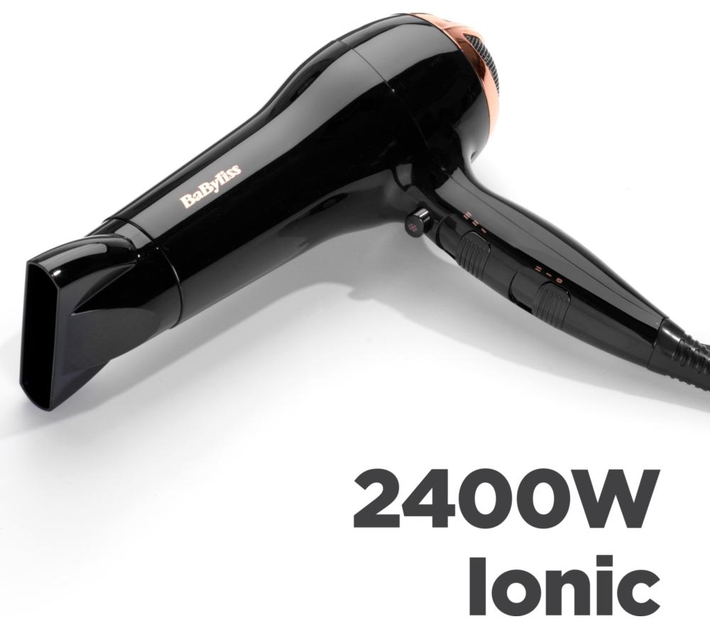 BABYLISS Rose Lustre 2400 Hair Dryer - Black