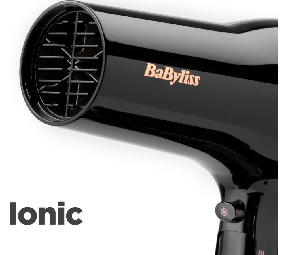 BABYLISS Rose Lustre 2400 Hair Dryer - Black