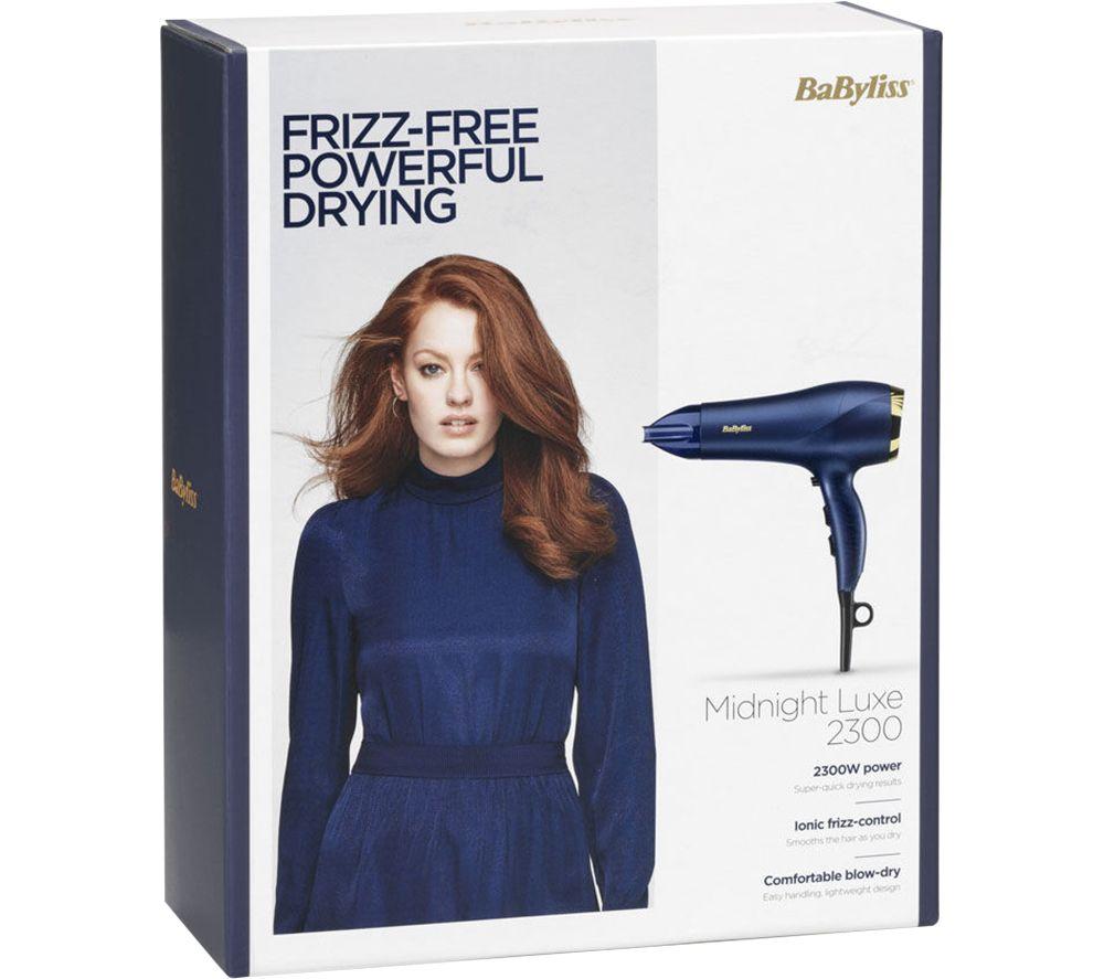 BABYLISS Midnight Luxe 2300 Hair Dryer - Blue