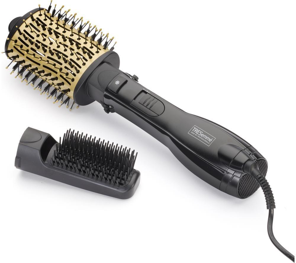 TRESEMME 2787U Airlight Volume 2-in-1 Hair Dryer Brush - Black & Gold