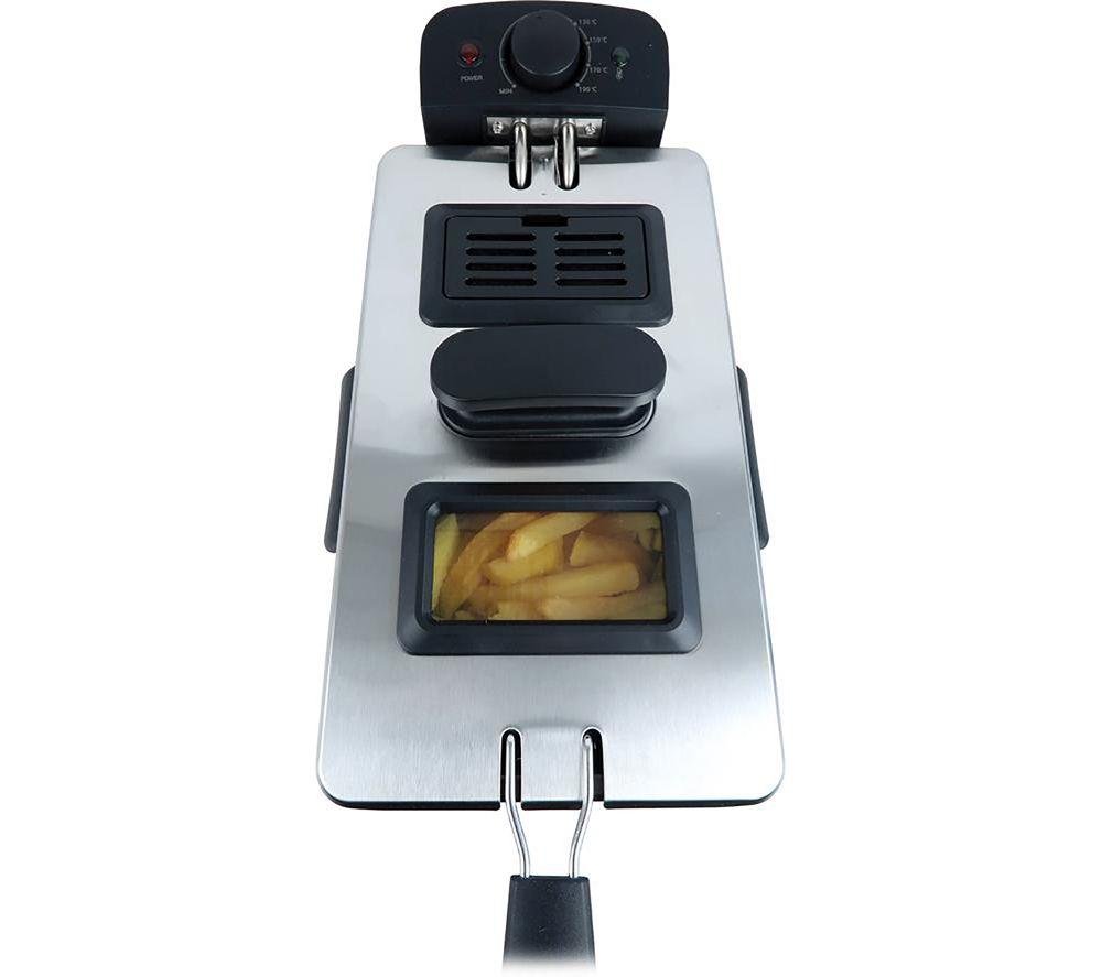 IGENIX IGTB1030SS Deep Fryer - Black & Silver