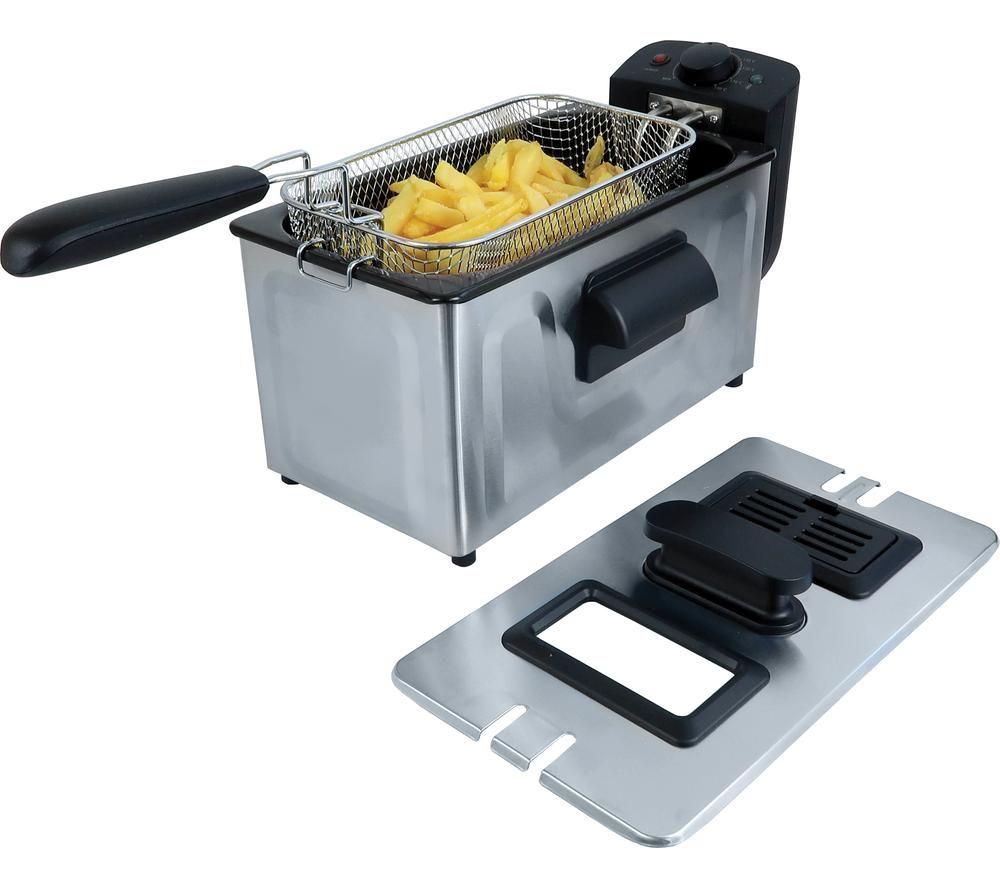 IGENIX IGTB1030SS Deep Fryer - Black & Silver
