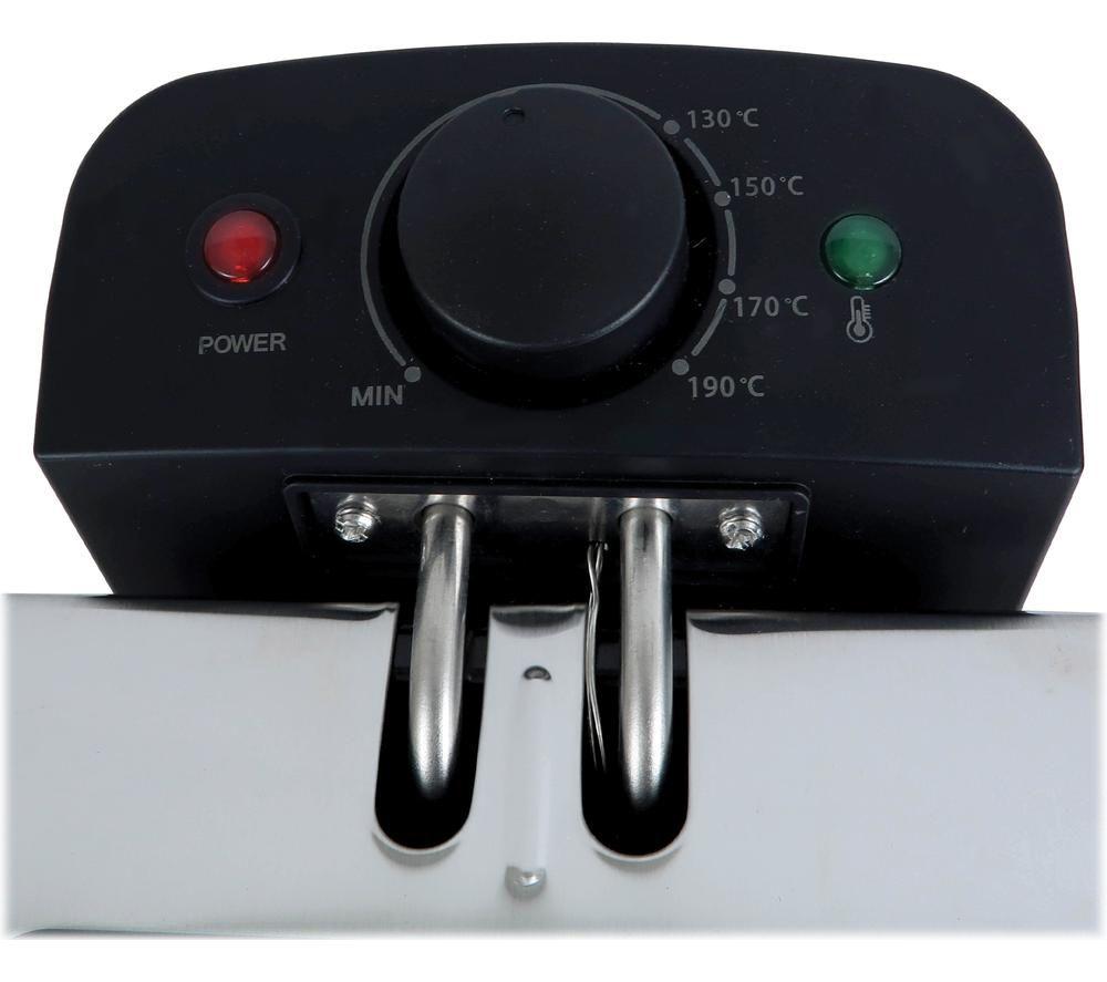 IGENIX IGTB1030SS Deep Fryer - Black & Silver
