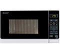 SHARP R272WM Solo Microwave - White