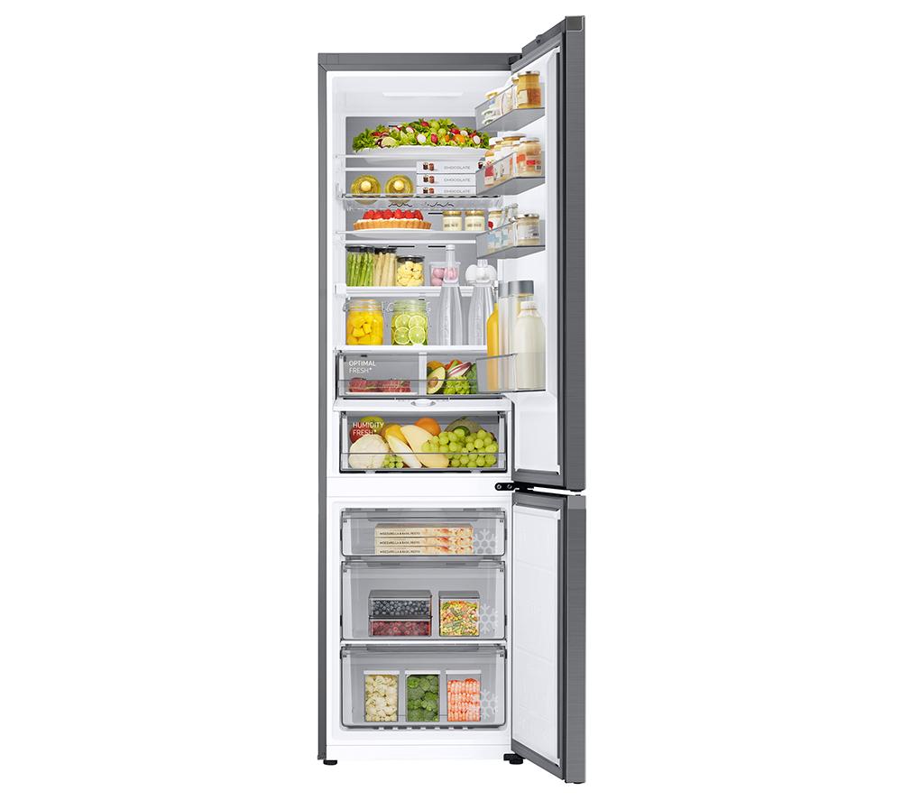 SAMSUNG Bespoke SpaceMax RL38C776ASR/EU Frigorífico y Congelador Smart 70/30 - Plateado